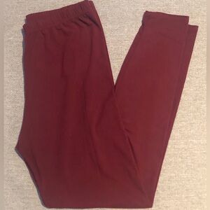 Agnes & Dora Legging Burgundy Large